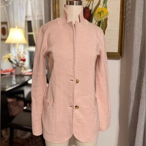 J. Crew Soft Pink Trench Coat